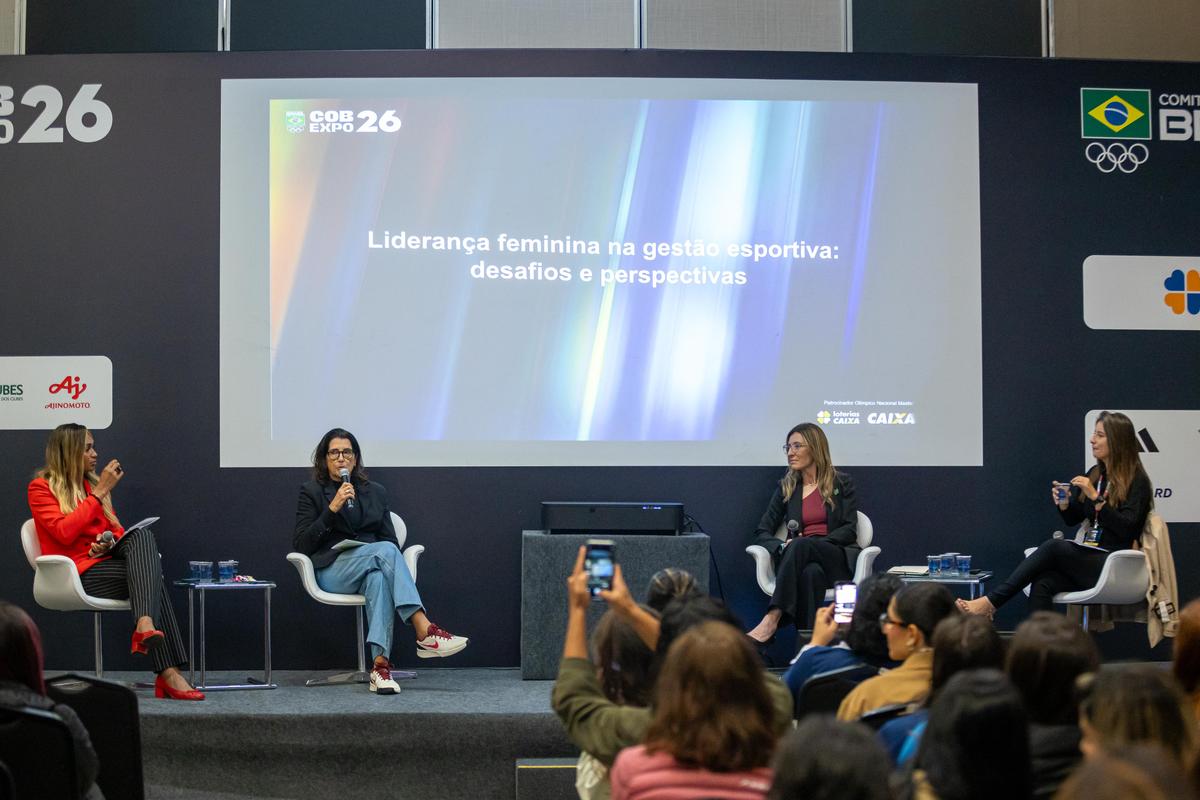 Mulheres discutem novos espaços e cargos de liderança na gestão esportiva