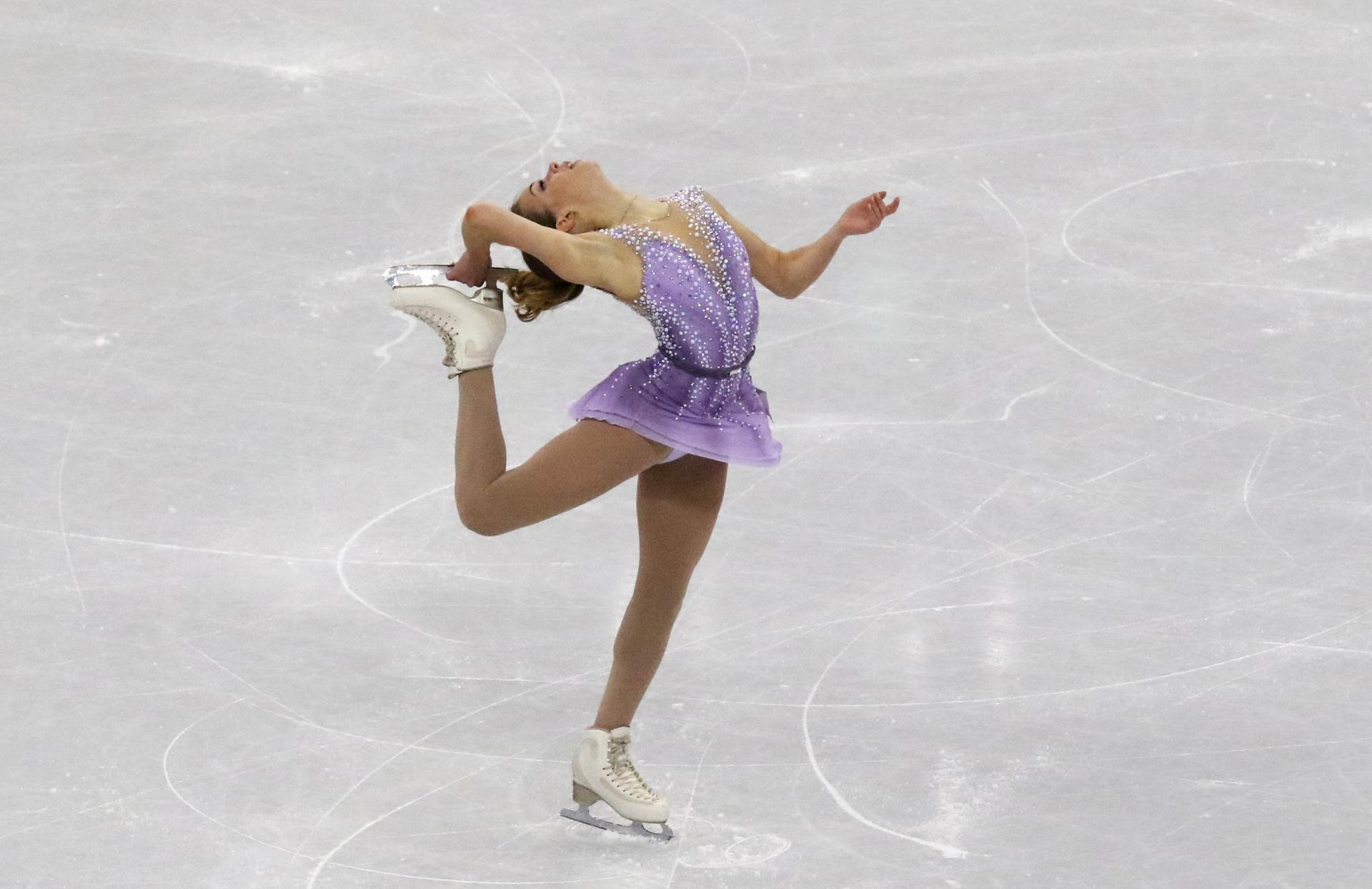 COB Expo: Isadora Williams marca a inauguração da pista de gelo da Arena de Inverno