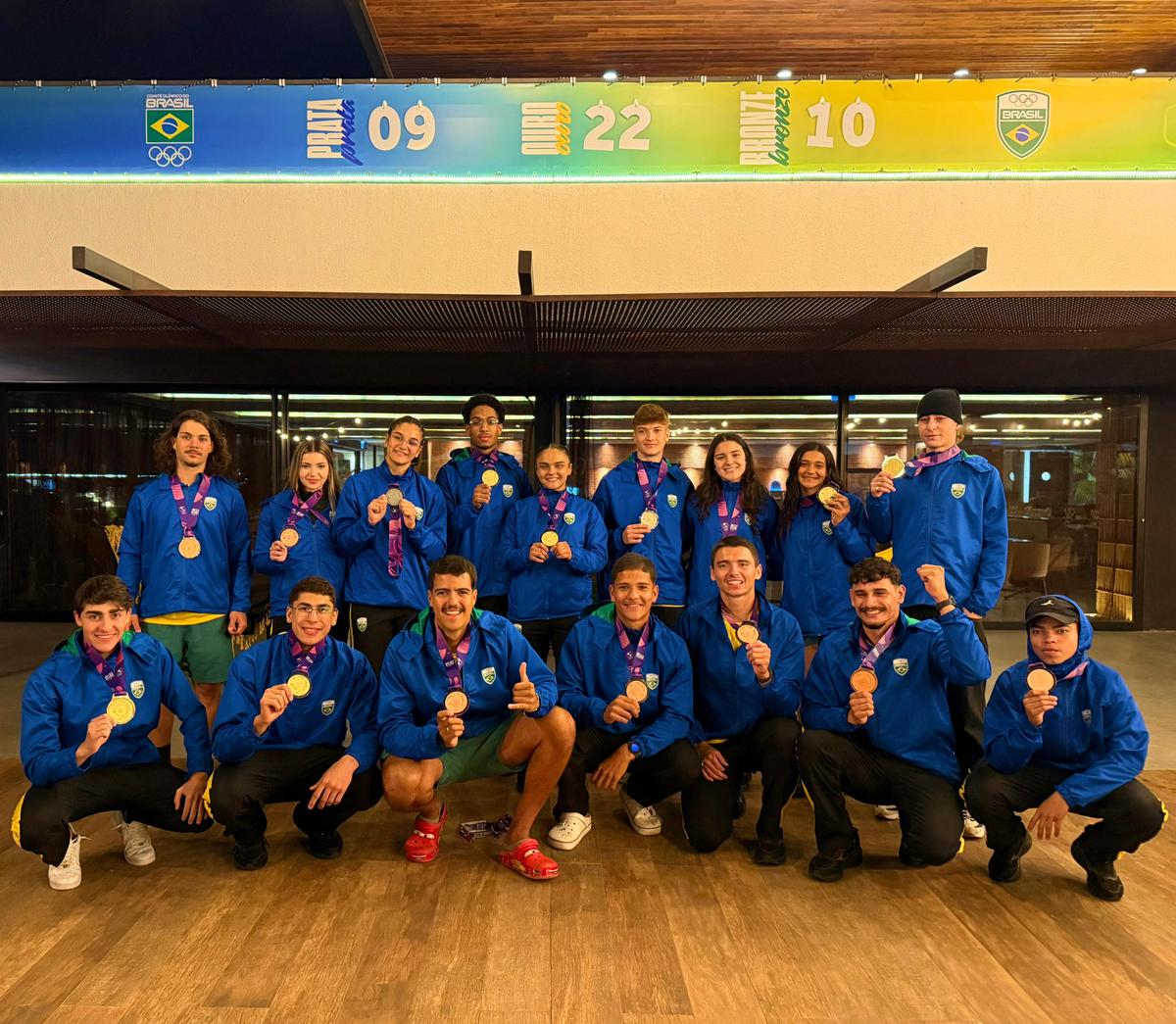 Resumo ASU 2025: Time Brasil conquista mais 20 medalhas no terceiro dia de Pan Júnior com superação no remo, chuva de medalhas na natação e pódios em sete modalidades