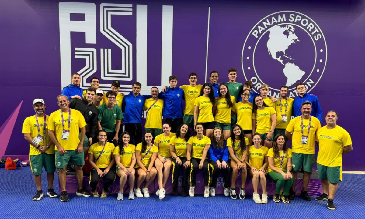 Resumo ASU 2025: Natação encerra participação nos Jogos com 43 medalhas e Time Brasil atinge a marca de 100 medalhas no Pan Júnior