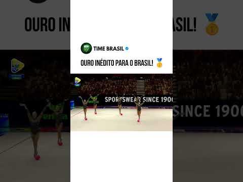 O BRASIL É CAMPEÃO MUNDIAL DE GINÁSTICA RÍTMICA! 🥇🇧🇷