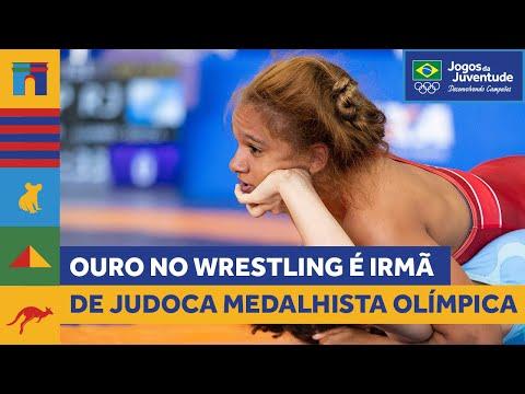 Com irmã medalhista olímpica, atleta de São Paulo é destaque no wrestling