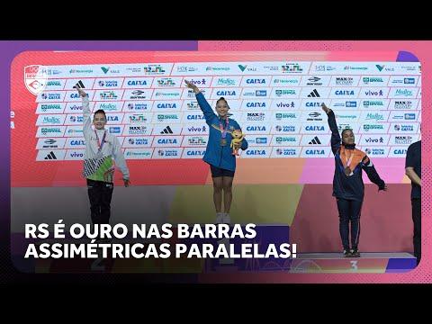Rio Grande do Sul é ouro nas barras assimétricas paralelas | Jogos da Juventude CAIXA Brasília 2025