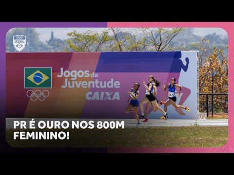 Paraná é ouro nos 800m feminino | Atletismo | Jogos da Juventude CAIXA Brasília 2025