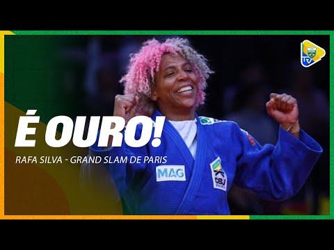IPPONZAÇO! RAFAELA SILVA CONQUISTA O OURO NO GRAND SLAM DE PARIS COM 40 SEGUNDOS DE LUTA!