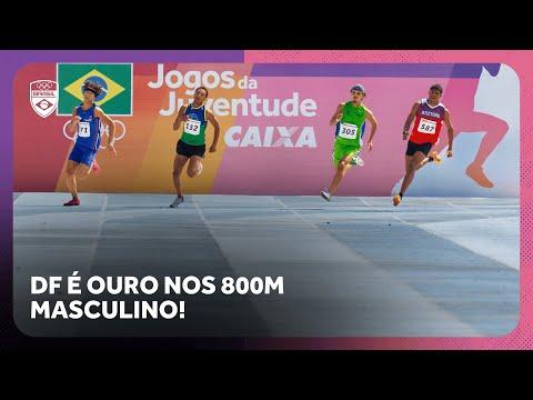 Distrito Federal é ouro nos 800m masculino | Atletismo | Jogos da Juventude CAIXA Brasília 2025