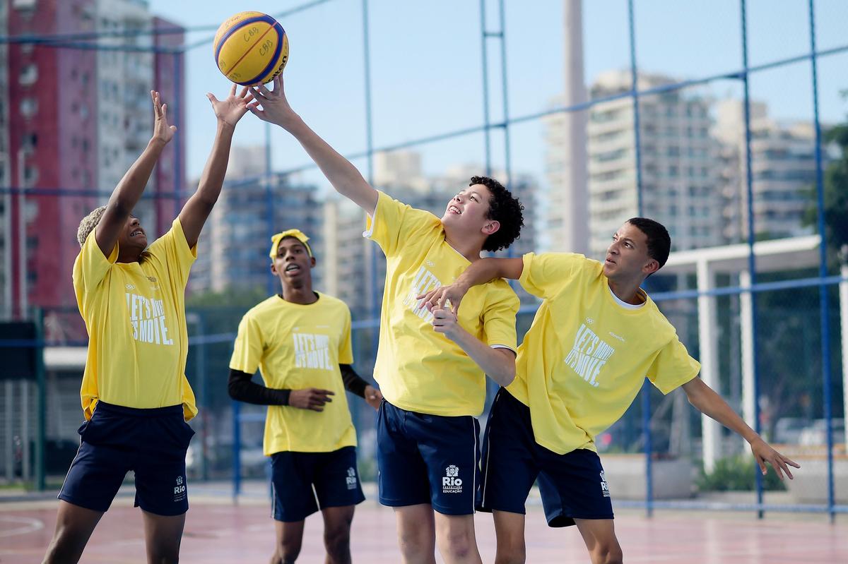 Dia Olímpico reune estudantes no Parque Olímpico Rita Lee