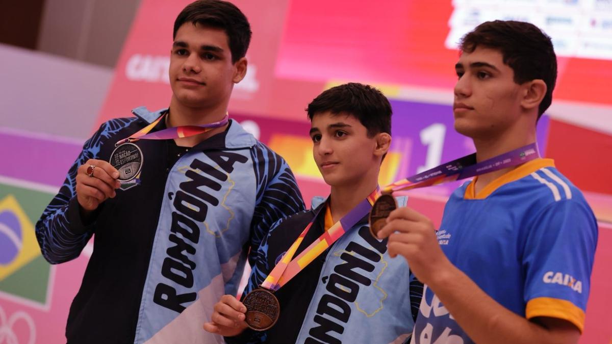 Esporte acolhe e irmãos iranianos faturam três medalhas para Rondônia no Wrestling nos Jogos da Juventude CAIXA Brasília 2025