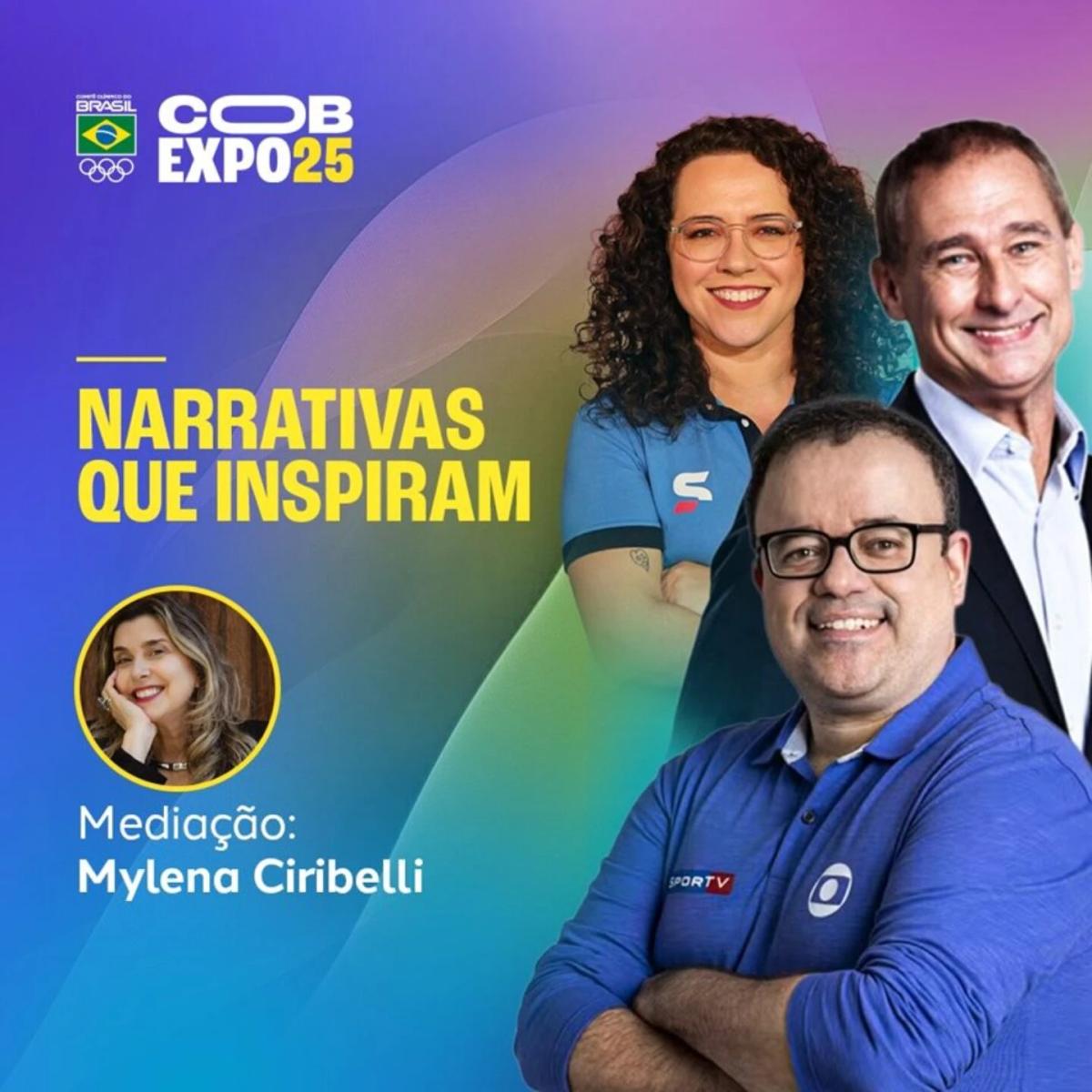 COB Expo reúne grandes nomes da narração esportiva brasileira